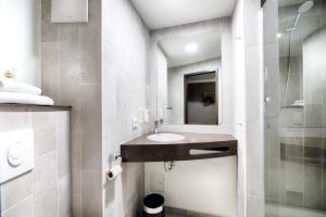 Koupelna v ubytování B&B Hotel Wetzlar