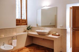 Koupelna v ubytování Santa Rosa Relais