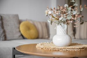 Χώρος καθιστικού στο Apartament SOLMARINE