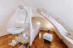 Koupelna v ubytování Santa Rosa Relais