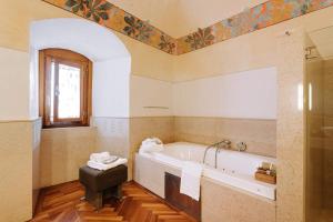 Koupelna v ubytování Santa Rosa Relais