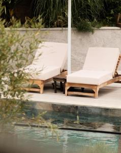 Bazén v ubytování Bianca Hotel & Villa nebo v jeho okolí