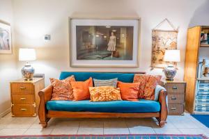 Χώρος καθιστικού στο Bohemian Bungalow