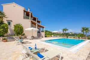 The swimming pool at or close to Villa Nafsika