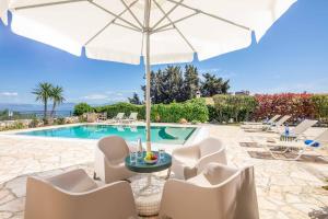 The swimming pool at or close to Villa Nafsika