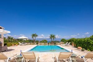 The swimming pool at or close to Villa Nafsika
