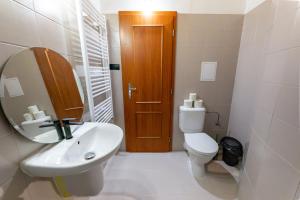 Vannituba majutusasutuses Apartmán U Soviček