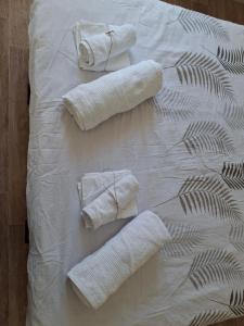 Letto o letti in una camera di Chaleureuse convivialité à partager