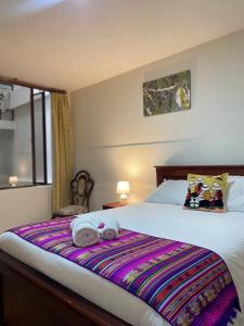 Letto o letti in una camera di Quito Basecamp - Adventure Hostel