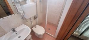 Koupelna v ubytování Hotel Rosa