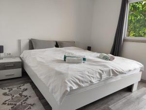 Postel nebo postele na pokoji v ubytování Apartments Borić