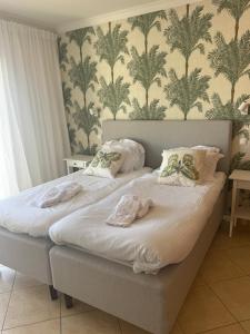 Postel nebo postele na pokoji v ubytování Quinta do Pedro