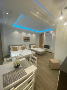 Posezení v ubytování Klea Rooms