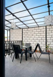 Balkón nebo terasa v ubytování Tiroents Hotel