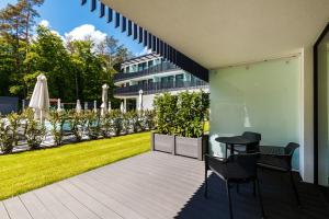 Zahrada ubytování Baltic Amber Apartment