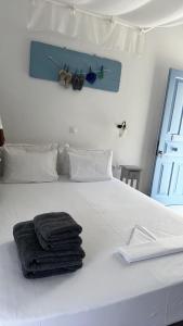 Postel nebo postele na pokoji v ubytování Amfitriti Serifos + 37 fotografií