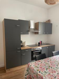Dapur atau dapur kecil di Gîte proche Luxembourg