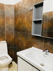 Koupelna v ubytování Villa JURGEN