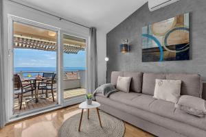 Posezení v ubytování Kira Sea View apartment