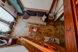 Χώρος καθιστικού στο Maisonnette à 50m de la plage