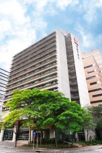O edifício em que o hotel se localiza