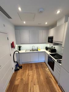 Η κουζίνα ή μικρή κουζίνα στο Tranquil 1BR in Heathrow