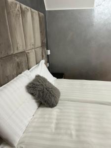 Postel nebo postele na pokoji v ubytování Beb c’est lavis