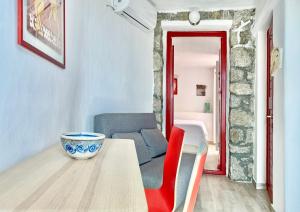 Posezení v ubytování Mykonos Love Nest