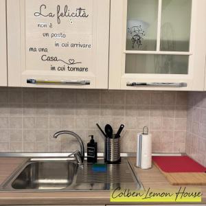 Køkken eller tekøkken på Colben Lemon House - A due passi dal mare