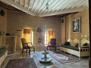 Zona d'estar a Suite Iskander Persane