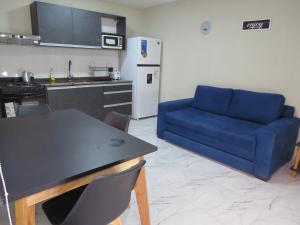 Η κουζίνα ή μικρή κουζίνα στο HABITACIONES y DEPARTAMENTO TERMINAL +29 φωτογραφίες