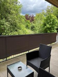 Balkón nebo terasa v ubytování Harmony Living - 10 min to Graz