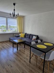 O zonă de relaxare la Apartament Północ