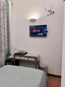 TV a/nebo společenská místnost v ubytování Da Vice Rooms
