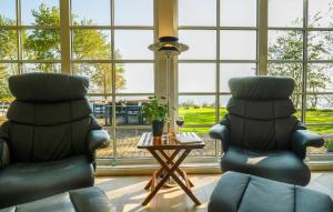 Posezení v ubytování Færgegården