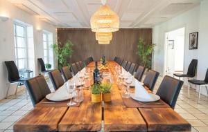 Posezení v ubytování Færgegården