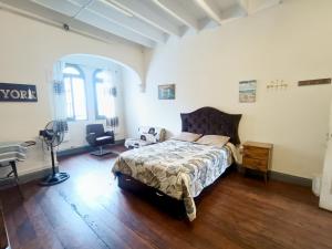 Letto o letti in una camera di Casona Turística Gonzales