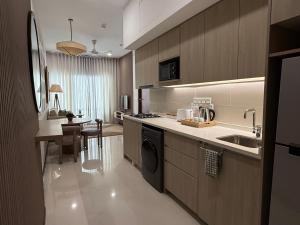 Eldhús eða eldhúskrókur á Stylish Apartment in Colombo