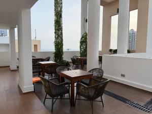 Setusvæði á Stylish Apartment in Colombo