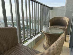 Setusvæði á Stylish Apartment in Colombo