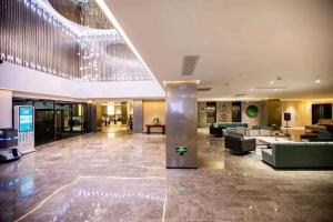 Posezení v ubytování 杭州浙大紫金港文一西路桔子水晶酒店
