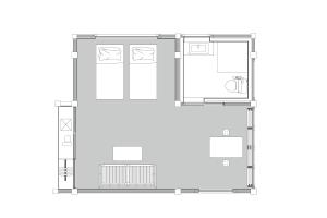 Majutuskoha Rakkojae Hahoe Hanok Hotel korruse plaan