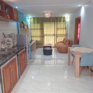 Kuchyň nebo kuchyňský kout v ubytování RESIDENCE Moïse