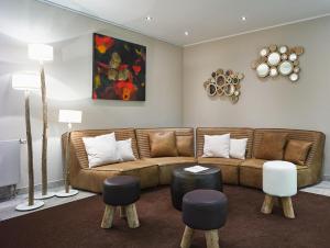 Posezení v ubytování Art Hotel Superior