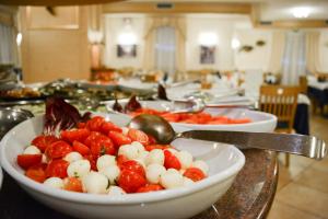 En restaurang eller annat matställe på Hotel Abete Bianco