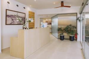 Vstupní hala nebo recepce v ubytování Aegean View Hotel - Adults Only + 37 fotografií