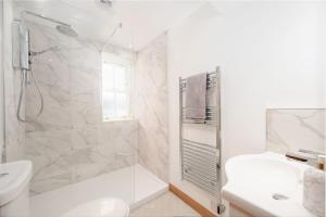 Bilik mandi di Seabreeze Cottage, 17 Seatown, Gardenstown