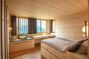 Una cama o camas en una habitación de Berglodge37