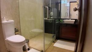 Koupelna v ubytování Hotel Kamrel Sigiriya