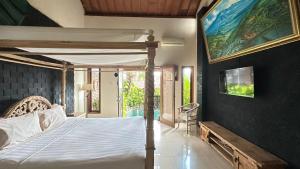 Ένα ή περισσότερα κρεβάτια σε δωμάτιο στο Dayin Villa